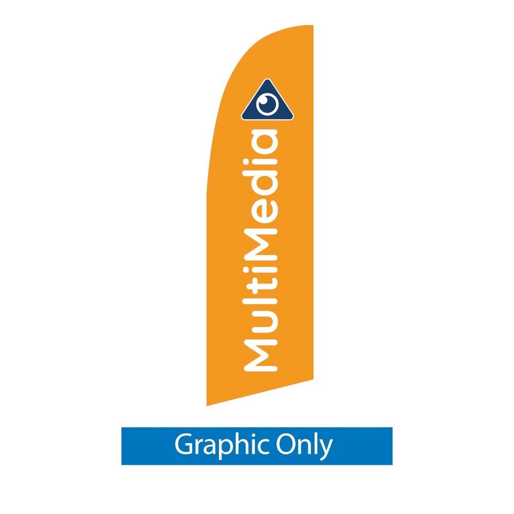 Falcon® Store Front Flag — Graphic Only / Single Sided